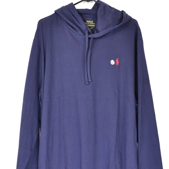 Polo Ralph Lauren Men's Size XXL Navy Blue Pullover Hoodie NWT - Picture 3 of 5